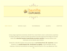 Tablet Screenshot of baunilhacupcakes.com.br